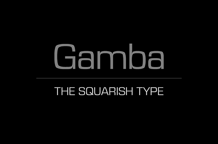 Gamba Font