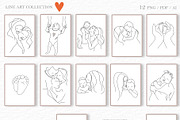 BABY WORLD LINE ART COLLECTION, an Illustration by ArtOLB (Thumbnail 2 of 6)