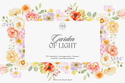watercolor spring blossoms huge set, a Decorative Illustration by Patishop Art (Thumbnail 11 of 20)