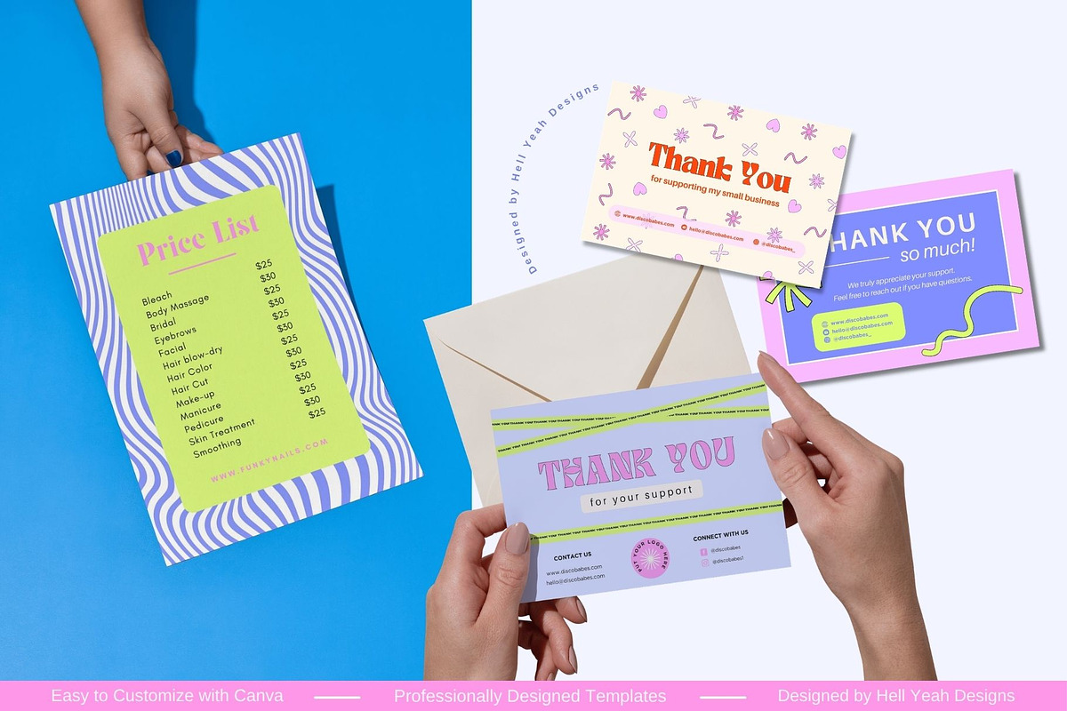 Ecommerce Branding Starter Kit Canva, a Branding & Logo Template by Hell Yeah Designs (Photo 10 of 11)