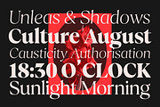 Calibra 20 Fonts | Save 40%, a Serif Font by Mulkan Nazir (Thumbnail 13 of 17)