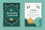 Ramadan Greeting Card Template, a Card Template by MightyDesign (Thumbnail 2 of 8)