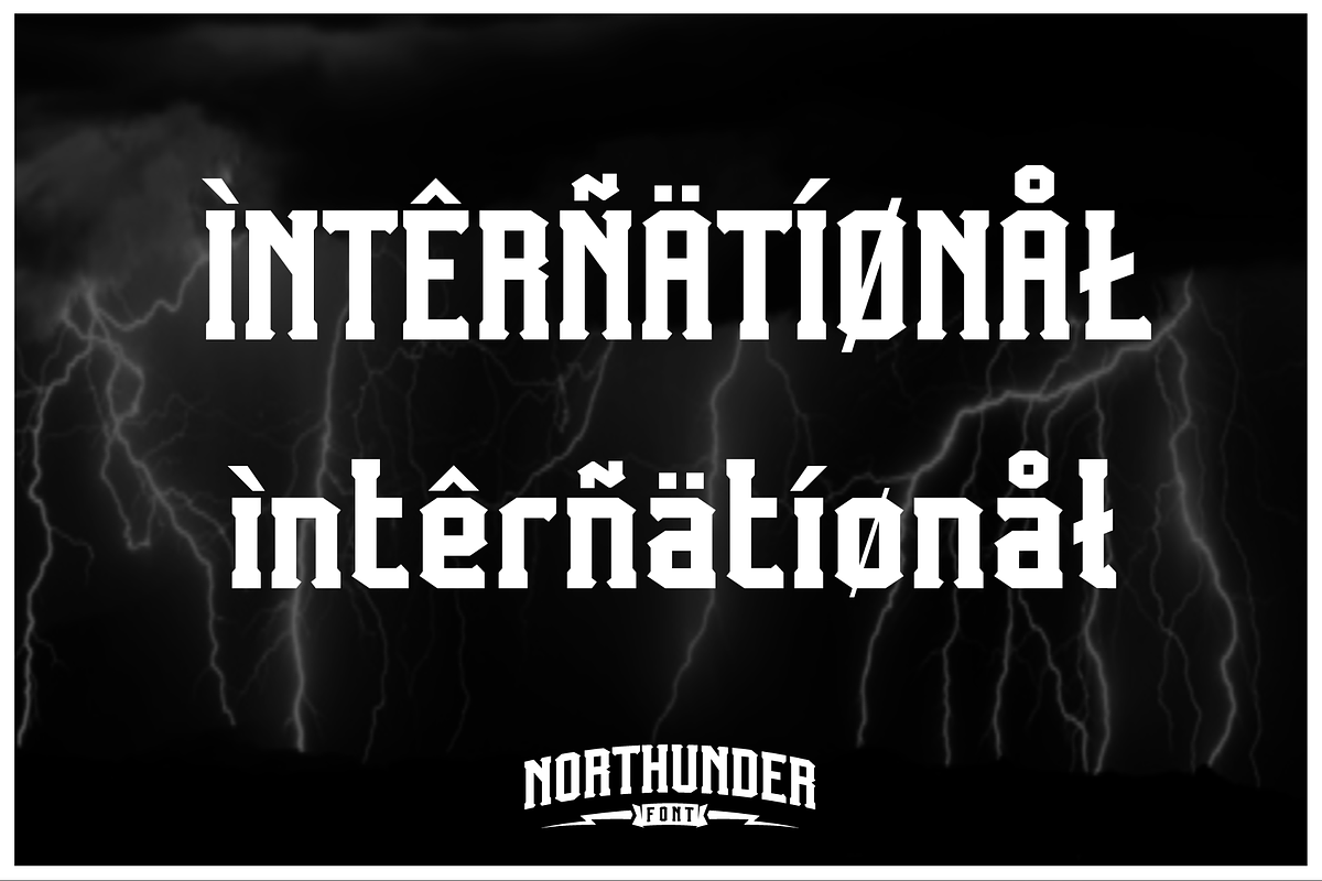 Northunder Font, a Slab Serif Font by Alphabet Agency (Photo 5 of 5)