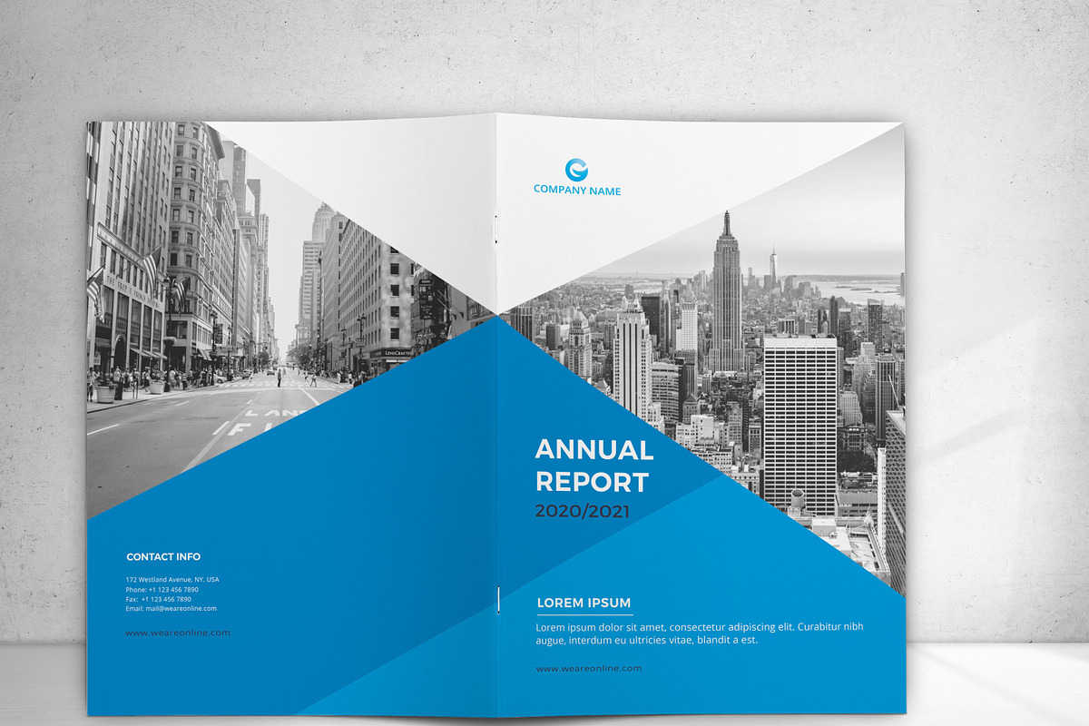 Annual Report, a Brochure Template by design_pick (Photo 17 of 17)