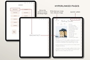 Digital Recipe Book for GoodNotes, a Templates & Theme by OrganizationOasisRo (Thumbnail 4 of 10)
