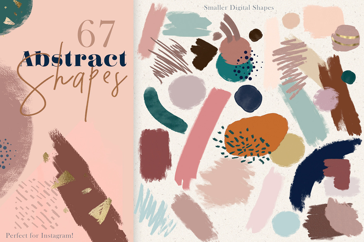 Abstract Watercolor Bundle, a Texture Graphic by Photohacklovers (Photo 3 of 27)