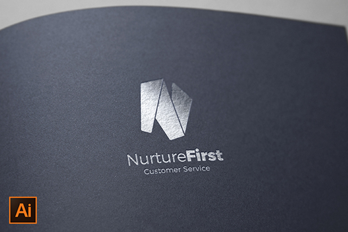Letter N Logo, a Branding & Logo Template by Squarepack (Photo 2 of 6)