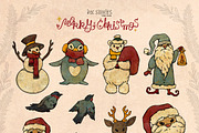 Merry Christmas, a Seasonal Illustration by Ink Stories (Thumbnail 4 of 25)