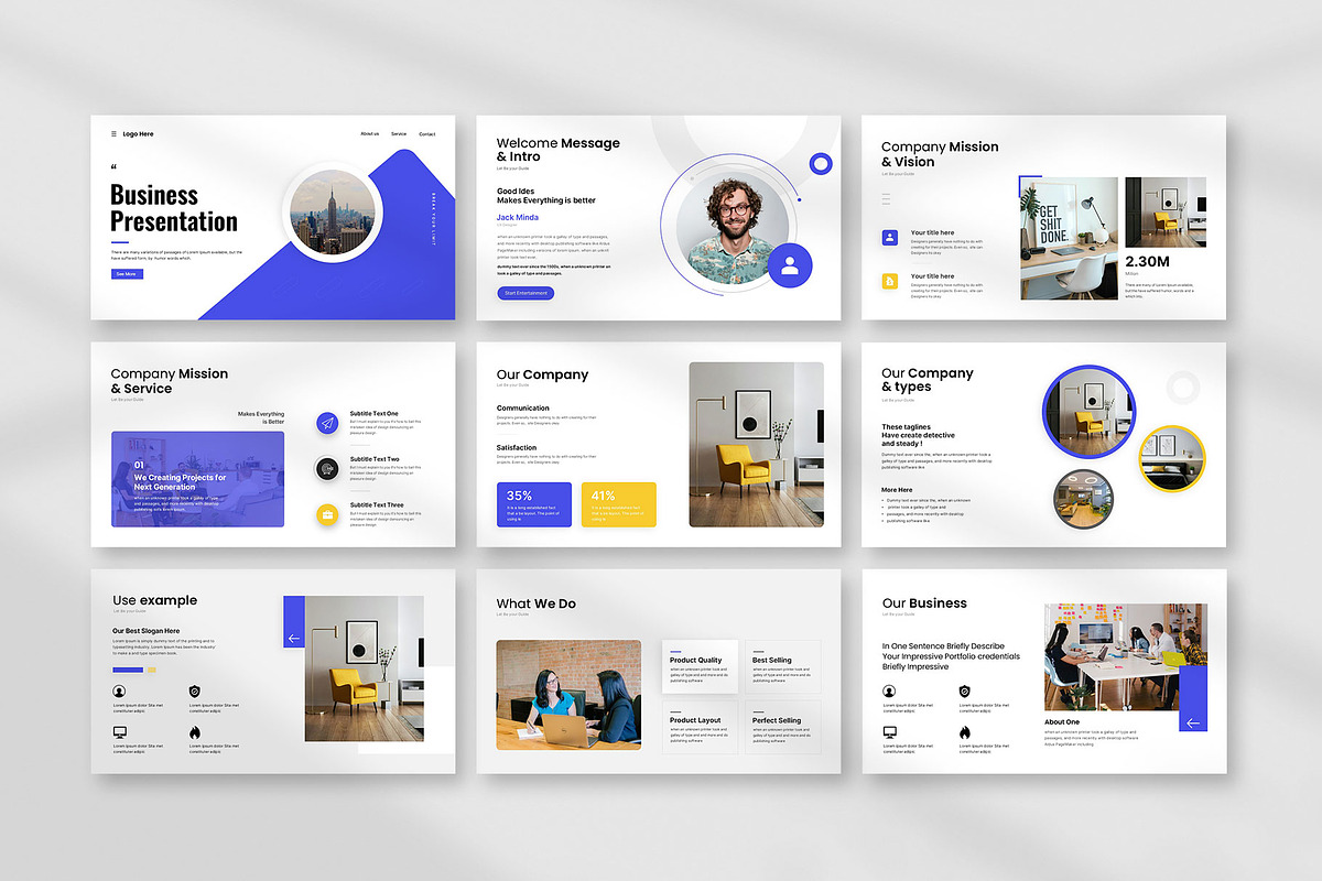 Business Plan Presentation, a Presentation Template by KreateTribe (Photo 6 of 6)