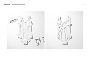 Baby Swimsuit Mockup Set 26/LFv.2