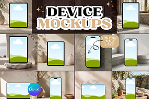 IPhone iPad Device Mockups Canva