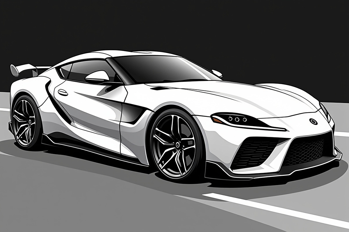 Luxury Car Clipart Vector Bundle, an Illustration by Creativeshirt (Photo 3 of 9)