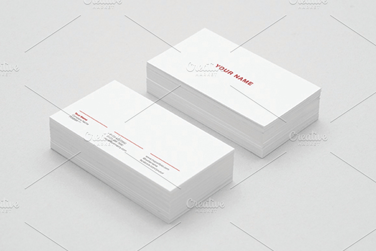 15 Minimal Business Card Designs, a Business Card Template by DanFreebairn (Photo 3 of 5)