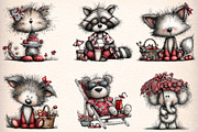 Whimsical Summer Animal Clipart, an Illustration by Digital Artistic99 (Thumbnail 2 of 11)
