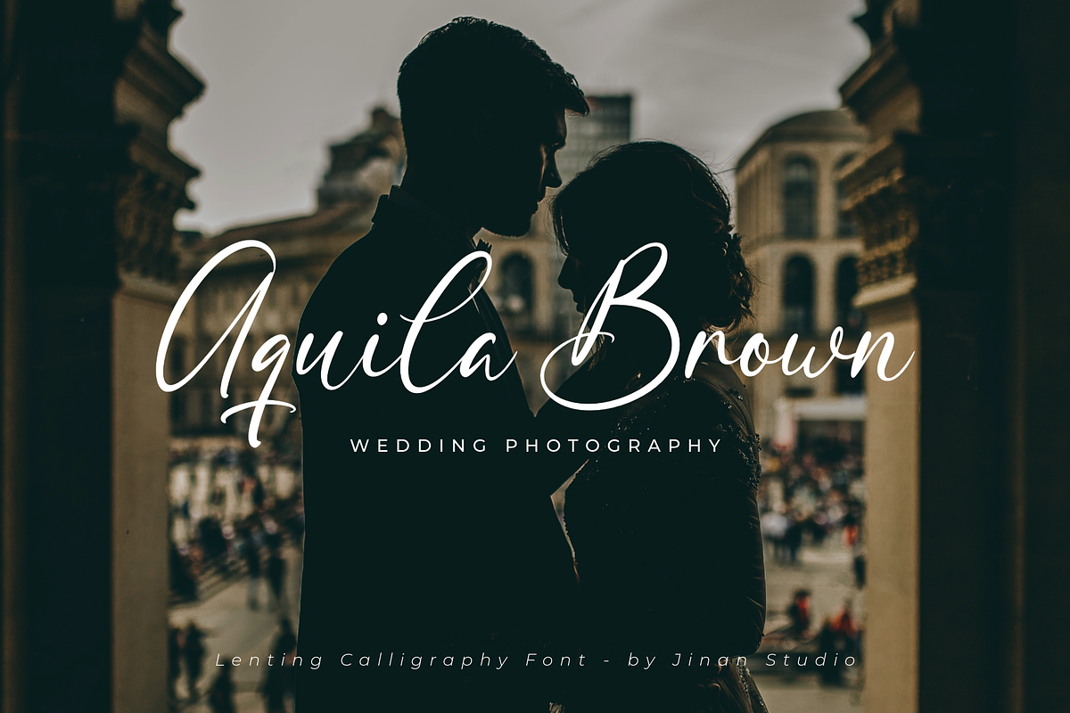 Lenting - Calligraphy Script Font, a Script Font by Ainun Jinan (Photo 3 of 8)