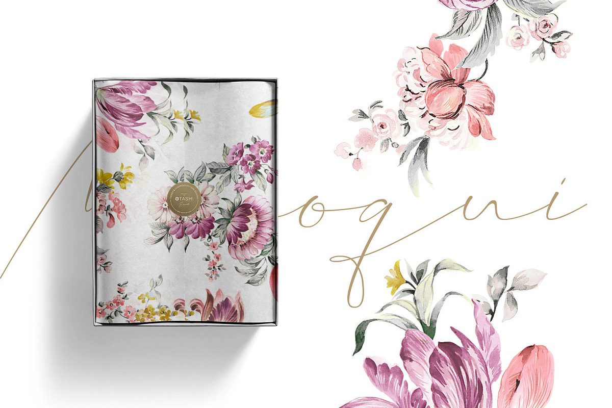 Monoqui, Fleurs prints & Motifs, a Pattern Graphic by Pink Linen (Photo 9 of 10)