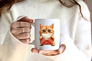 Funny Dog and Cat Postage Stamps, an Illustration by CreationArt (Thumbnail 4 of 9)