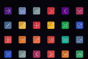 1500 Flat Icons - Line Icons