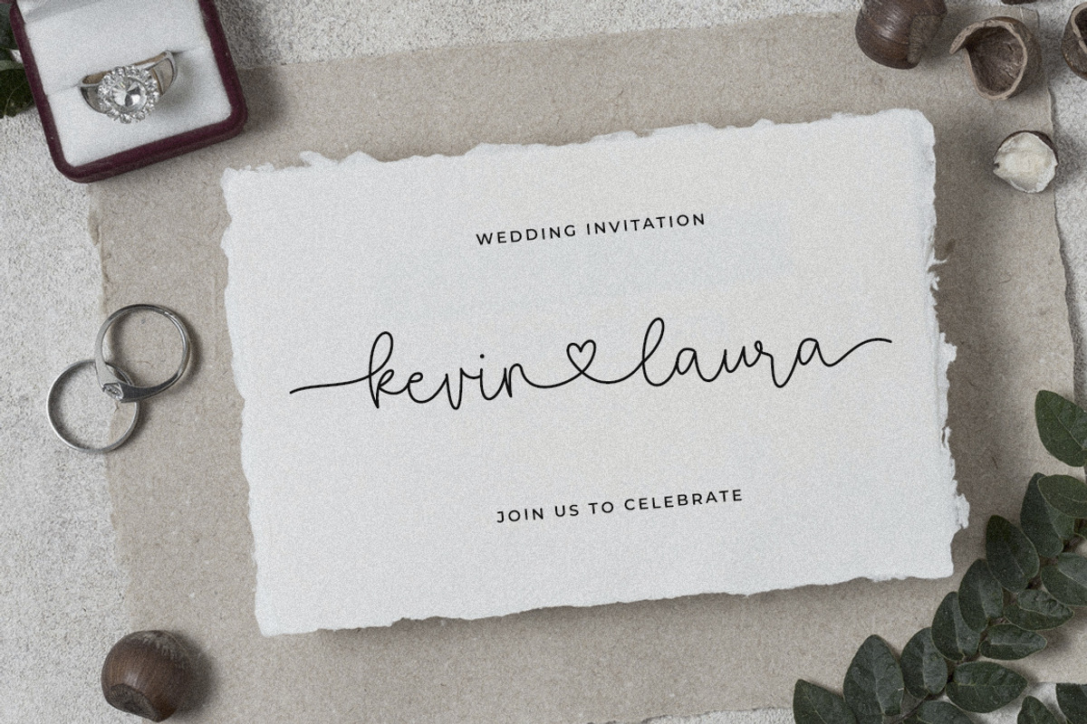 Love Self | Lovely Script Font, a Script Font by Heinzel Std (Photo 6 of 15)