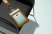 ID Card Holder Mockup, an Advertising Mockup by Graphicbars (Thumbnail 3 of 8)
