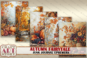 Autumn Fairytale Junk Journal