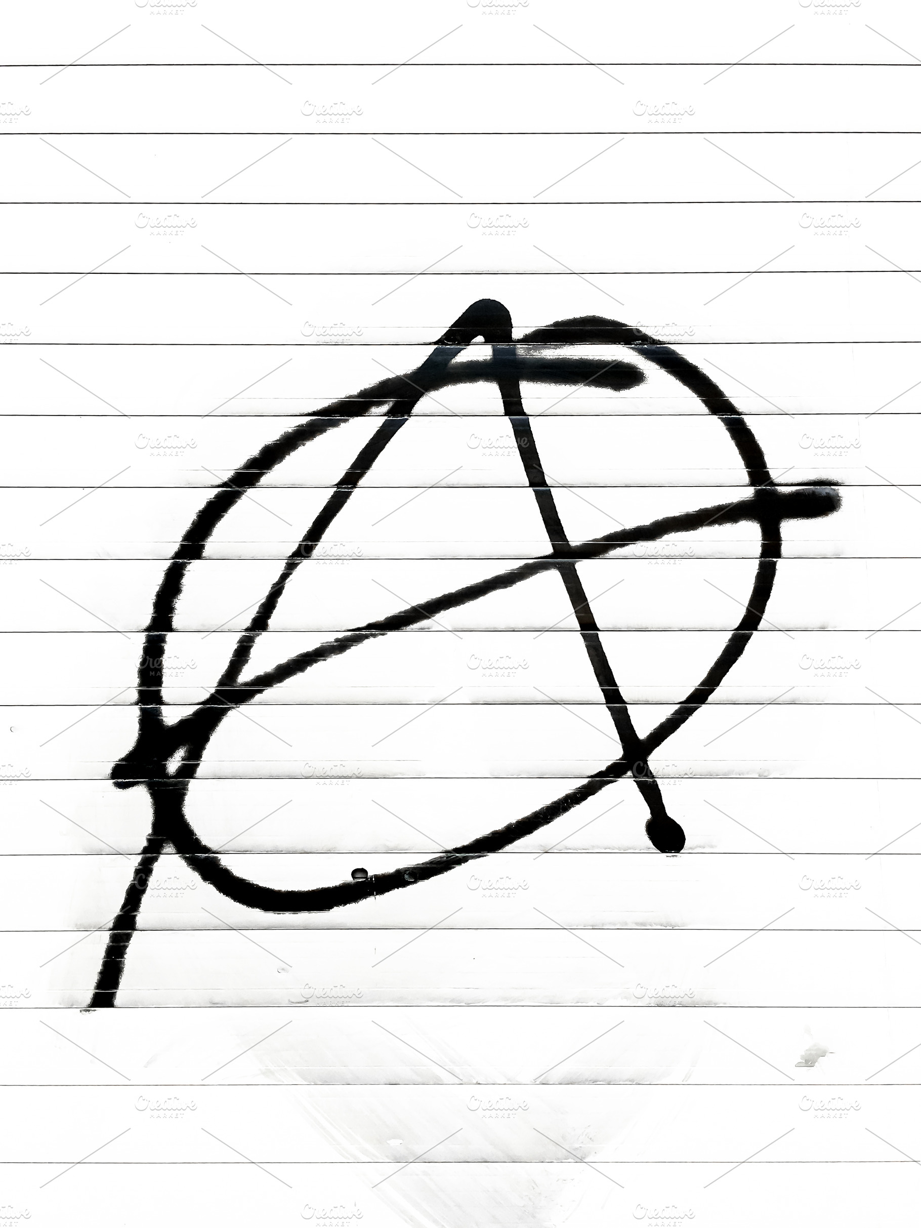 Anarchy symbol, a Wallpaper Photo by KYNA STUDIO