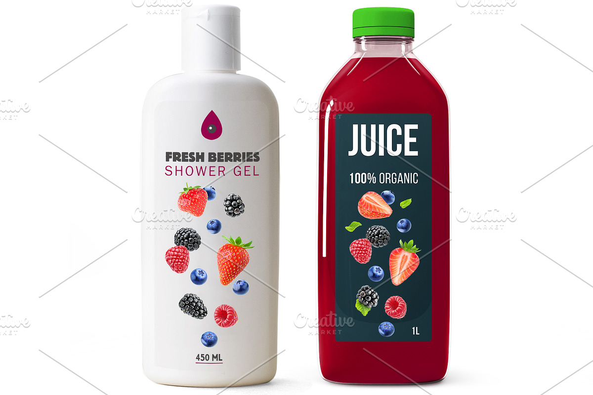 Falling berries, an Object Graphic by Fruits+Veggies (Photo 5 of 5)