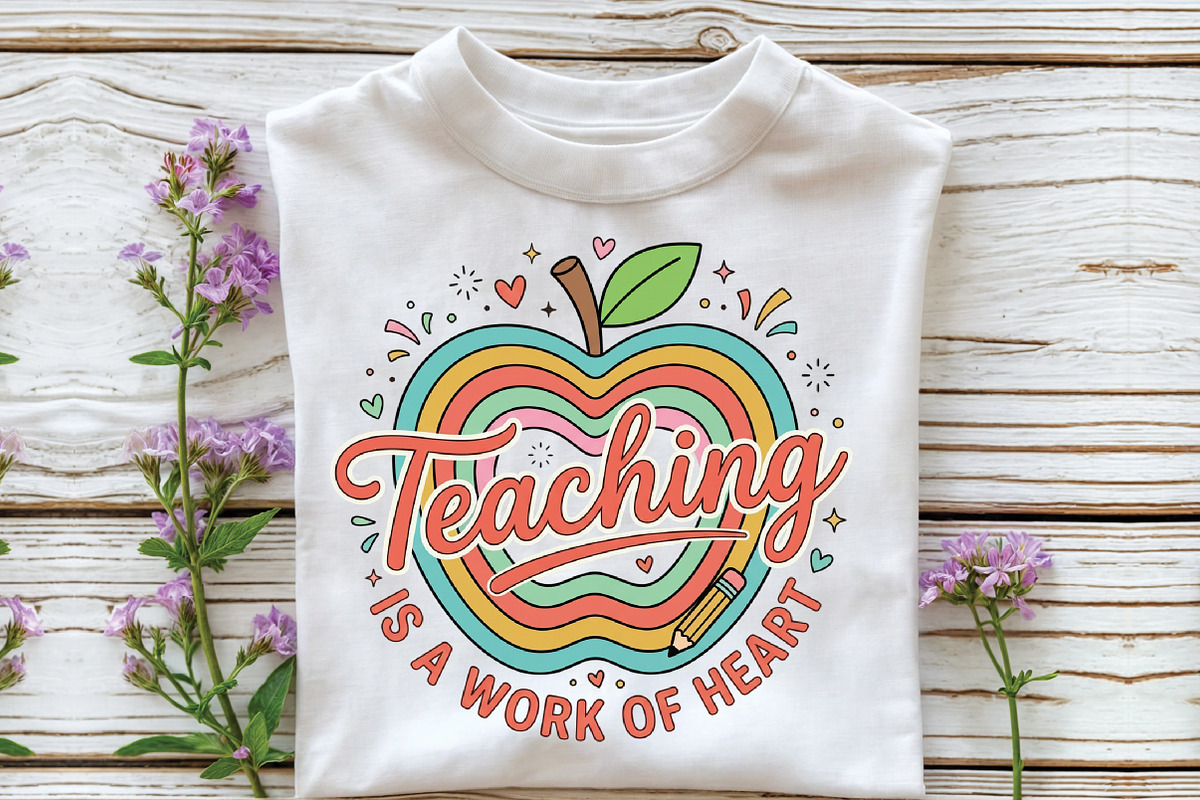 Teacher Teaching is a Work of Heart, a Work Illustration by CraftArtStudio (Photo 2 of 4)