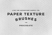 Paper Texture Brushes for Procreate, a Brush Add-On by Jeremiah Richthofen (Thumbnail 1 of 16)