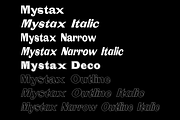 Mystax - Vintage Font, a Sans Serif Font by Minhocossauro Emporium (Thumbnail 2 of 5)