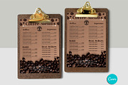 coffee menu template, a Flyer Template by iloveTemplate (Thumbnail 2 of 3)