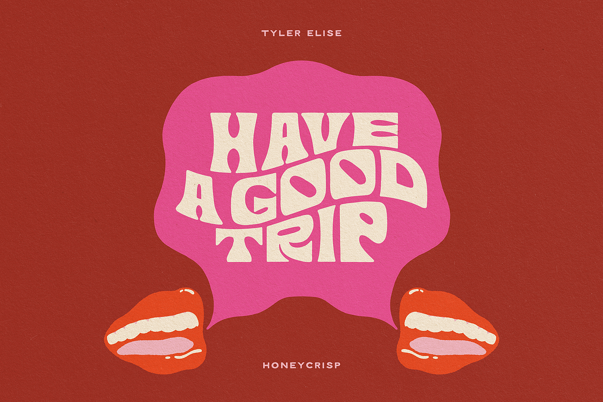 HONEYCRISP by Tyler Elise, a Font by tylerelise (Photo 6 of 6)