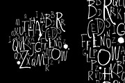Brush Grungy Thin Font+pattern, a Pattern Graphic by VasilkovS (Thumbnail 1 of 5)