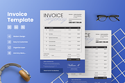 Simple Modern Invoice, a Stationery Template by Annora Studio (Thumbnail 1 of 5)
