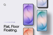 Galaxy S26 - 24 Mockups Scenes, an Android Mockup by Asylab (Thumbnail 9 of 62)