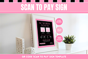 Black & Pink Scan to Pay Sign, a Flyer Template by SunshineStudioBoutique (Thumbnail 1 of 11)