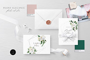 White Peony Elegance, an Illustration by Olga Koelsch (Thumbnail 2 of 5)