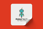 Robot Mechanic Logo Template, a Branding & Logo Template by Logo Lab (Thumbnail 3 of 4)
