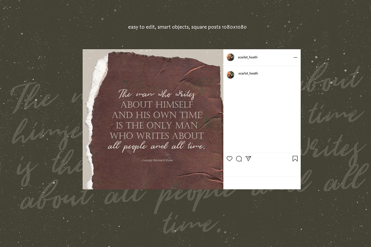 Writer Collection, a Social Media Template by Scarlet Heath Art (Photo 15 of 19)