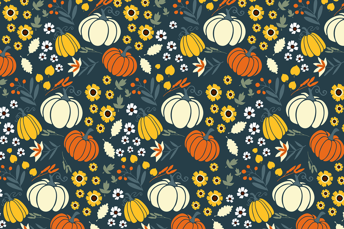 Thanksgiving Patterns, a Pattern Graphic by Part of the Art (Photo 2 of 9)