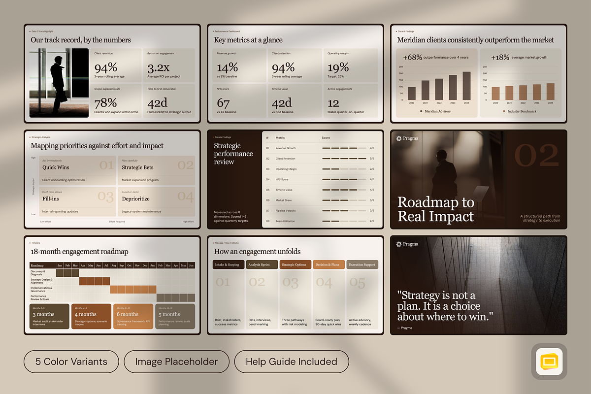 Pragma Consultant Deck Google Slides, a Presentation Template by PaperSlides (Photo 3 of 7)