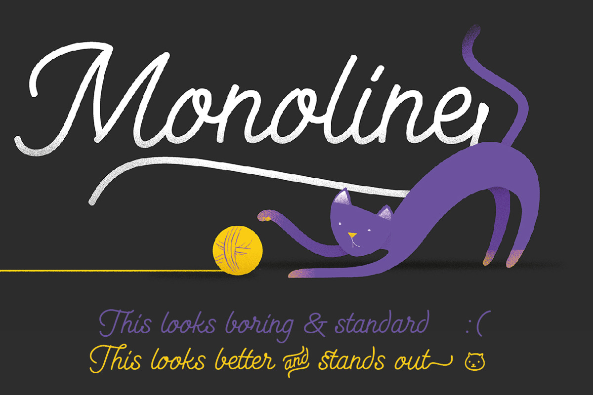 Kitten - 13 fonts, a Script Font by Zetafonts (Photo 10 of 12)