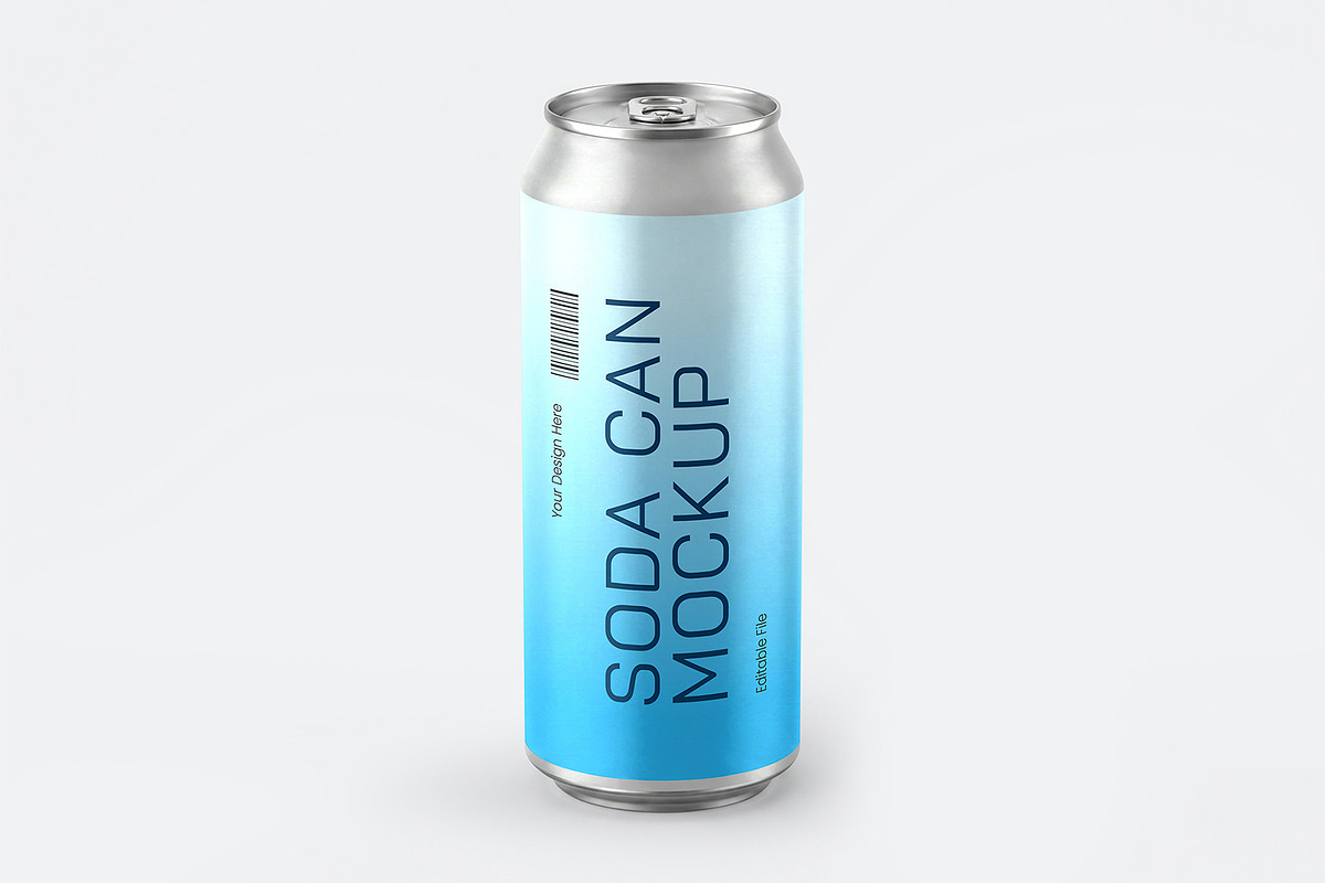 Metal Soda Can Mockup Bundle, a Packaging Mockup by graphypix (Photo 7 of 15)