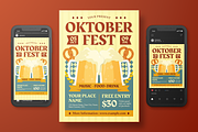 October Fest Flyer Set, a Flyer Template by Annora Studio (Thumbnail 2 of 6)