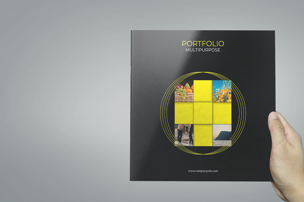 Minimal Square Portfolio, a Brochure Template by Template Shop (Photo 6 of 7)