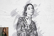 Realistic Pencil Sketch FX Photoshop, an Action Add-On by Studio Retouch (Thumbnail 7 of 14)