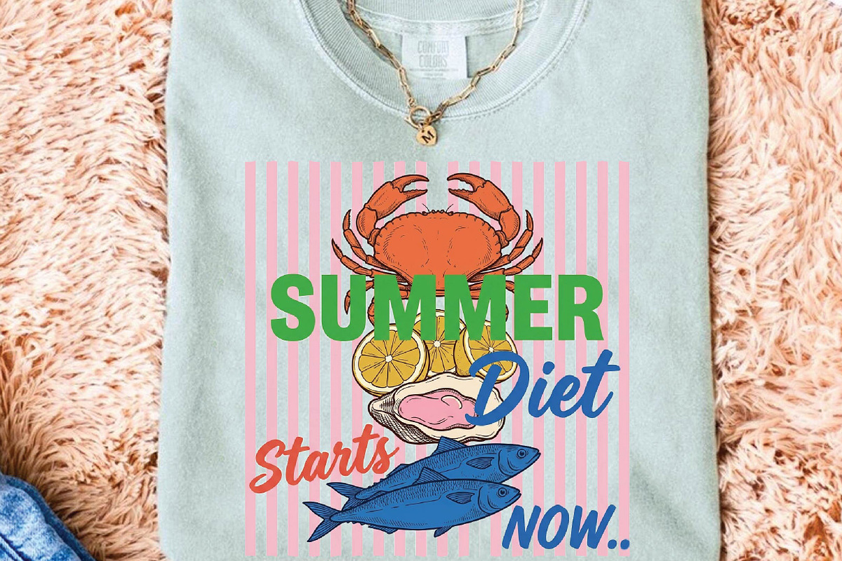 Summer Food Hand Drawn PNG, an Illustration by DreamPrint404 (Photo 6 of 6)