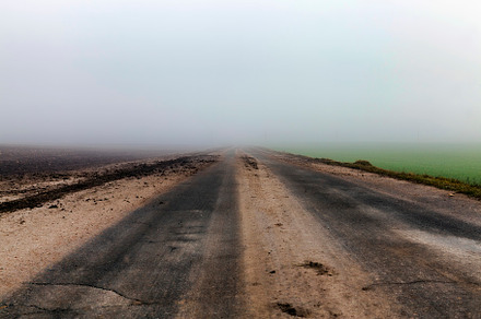 dirty road, a Photo by MyPhotos