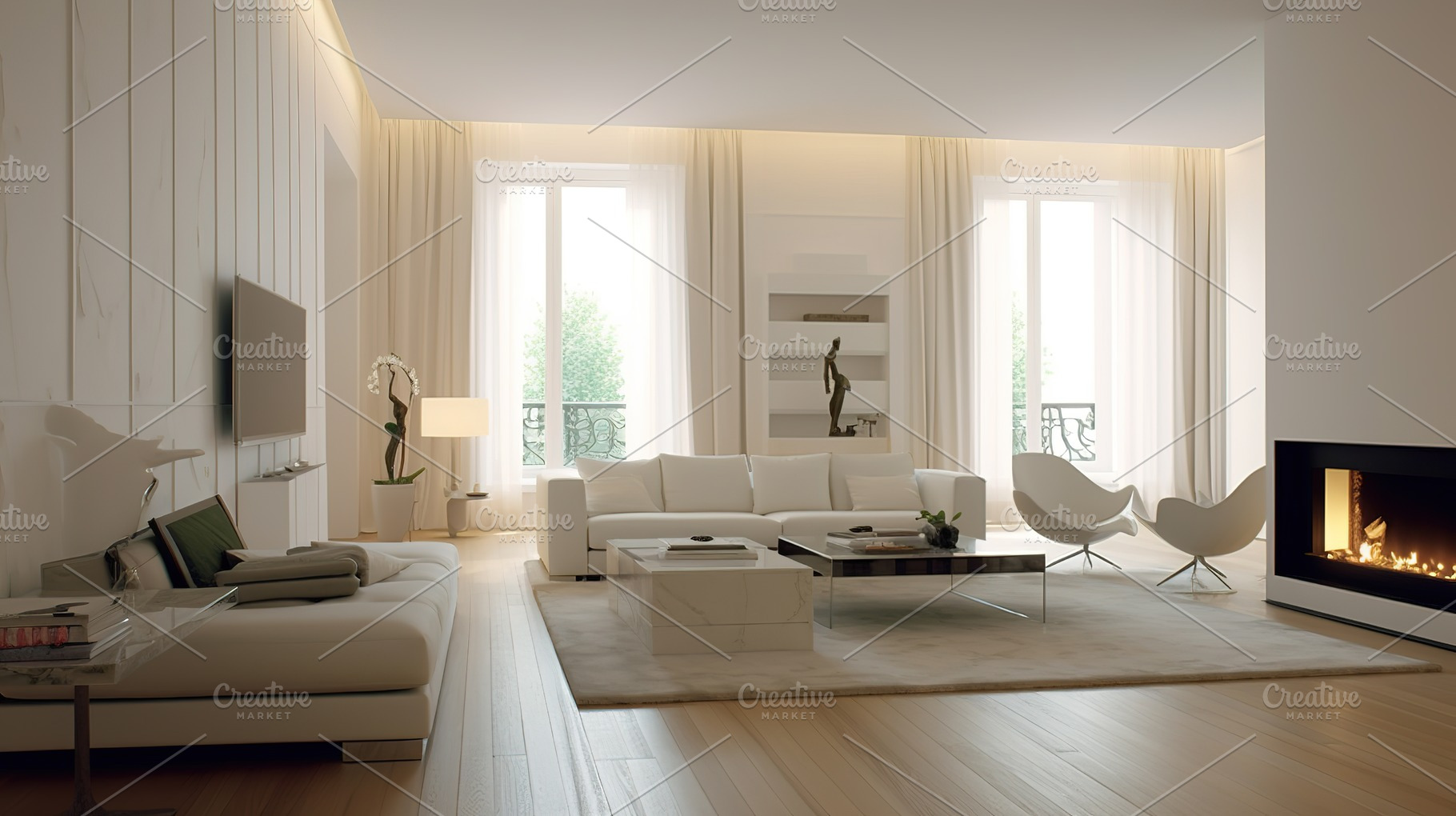 modern minimalist interior design, an Architecture Photo by Virgo Studio