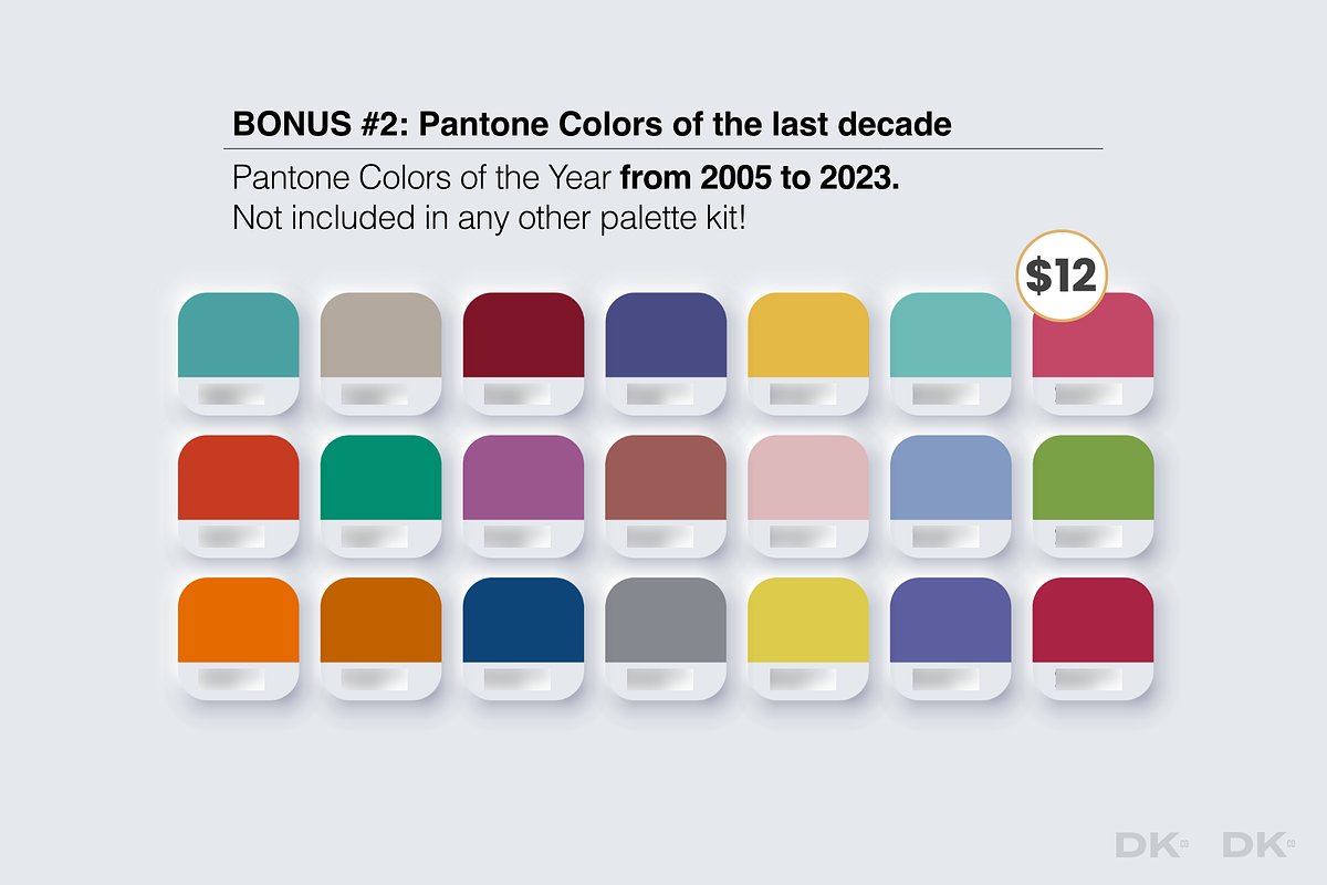 Cheerful Boho Colour Palette Kit, a Palette Add-On by Designer's Kit Co (Photo 6 of 10)